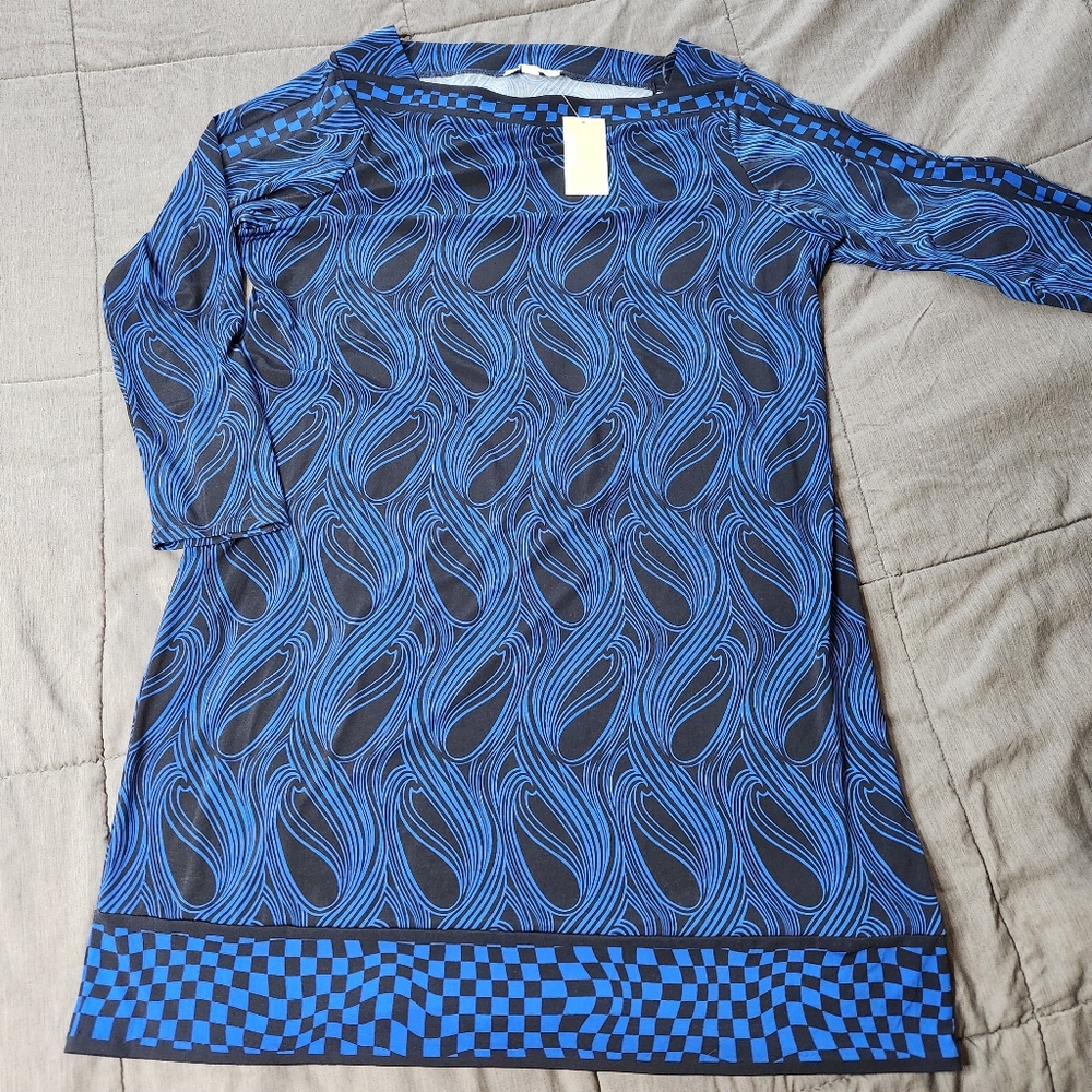 Michael Kors Long Sleeve Slinky Dress - Picture 1 of 6